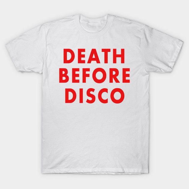 death to disco t shirt